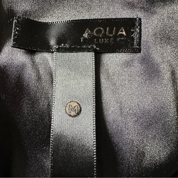 Aqua 100% leather woman’s dress - Picture 3 of 11